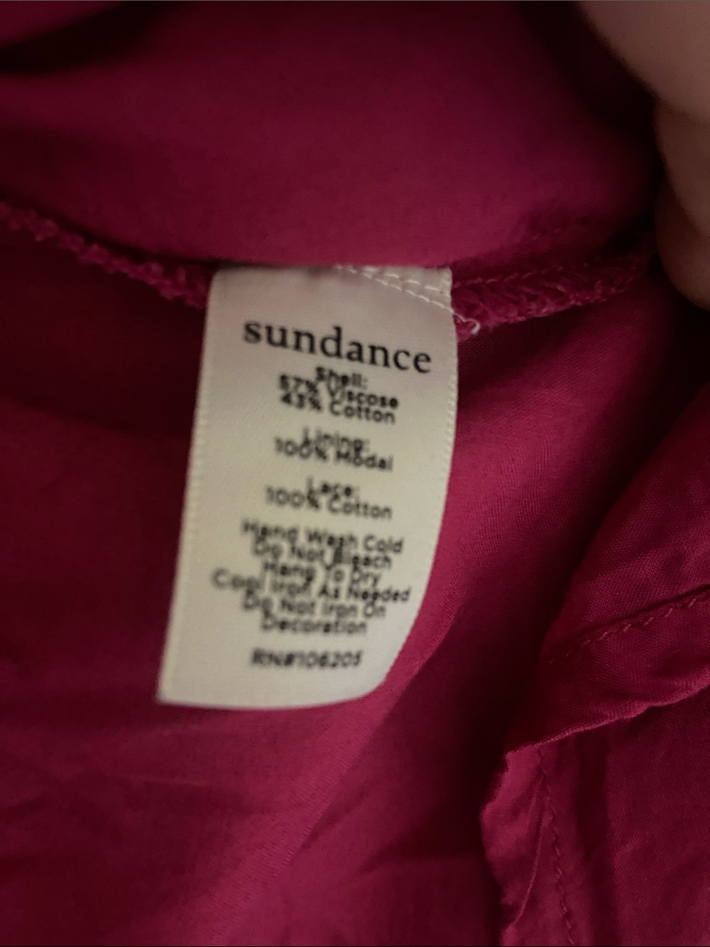 Sundance Raspberry Rouge Tiered Lace Buttoned Maxi Sundress ❤️ PM - Picture 5 of 5